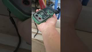 How to take Amper rating using clamp meter #bernaztvvlog