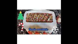 BUDÍN CLÁSICO NAVIDEÑO. muy simple y rico 🌲🌲🌲