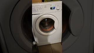 Indesit WIE107 fast ramp up to 1000rpm on final spin(read description!)