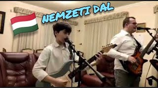 🇭🇺Nemzeti Dal 🇭🇺 A 10 éves Elek Máté gitározik és énekel (nincs benne yeah)