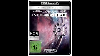 Interstellar 4K Ultra HD + 2D Blu ray 2 Disc Version Blu ray