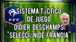 Fútbol Sistema de Juego Táctico 🇫🇷 "Selección de Francia" Didier Deschamps