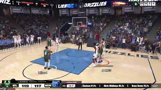 NBA2K25 - Career - Milwaukee Bucks