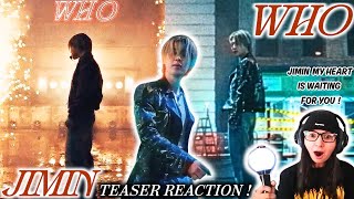 지민 (Jimin) 'Who' Official Teaser ARMYMOO Reacts For The First Time!