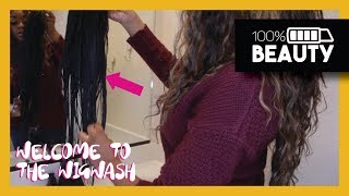 HOW TO WASH A PART LACE WIG!! (EASY!!)