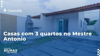 Casas com 3 quartos no Mestre Antonio | Venda