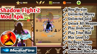 Download Shadow Fight 2 Mod Apk 2024 | Shadow Fight 2 Mod Apk Latest Version Terabaru | Max Level 50