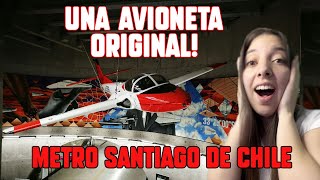 URUGUAYA REACCIONA AL 🔥 METRO DE SANTIAGO DE CHILE ! 😻 * ES DE PRIMER MUNDO* PARTE #2