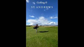 Golfing in St. Andrews! The Home of Golf! #golf #castlecourse #oldcourse