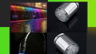 Led Faucet Light With Temperature Sensor - Temperature Sensor Faucet Light