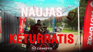 MANO NAUJAS KETURRATIS | PRASIDEDA NAUJA   ISTORIJA  CFMOTO GEN 3 😈