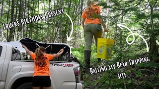 Spend The Day With Me In Northern Maine // Bear Trapping Site, Installing Softopper on Toyota Tacoma