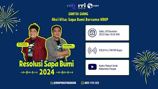 Resolusi Sapa Bumi 2024