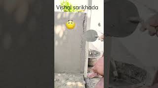 corner plaster #shorts #construction #youtubeshorts #plaster #foryou