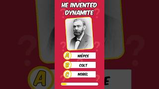 Quick Inventor Quiz: Who Invented Dynamite?