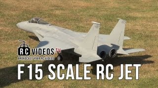 RC F15 Turbine Jet running on Jetcat P80