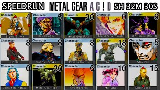 Metal Gear Acid | NG Normal Speedrun in 5h 32m 30s