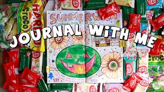 Summery journal with me in my Traveler's Notebook