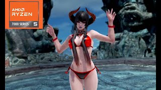 MSI Modern 15 B7M AMD Ryzen 5 7530U igpu AMD Radeon RX Vega 7 | TEKKEN 7 | GAME TEST