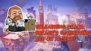 Breach Unleashed: Dominating Ascent with an Insane Ace! 🚀 #valorant  #breach  #ace  #ascent