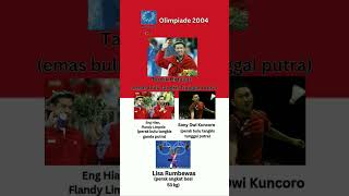 Para Peraih Medali untuk Indonesia di Olimpiade dari 1988-2024.. #olimpiade #indonesia #medalist