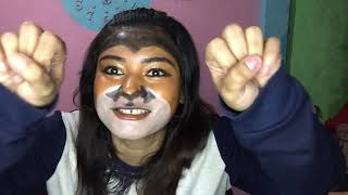 CHALLENGE MAKEUP HALLOWEEN || MUTER MUTER SAMPE BELI BAKSO PAKE MAKEUP HALLOWEEN