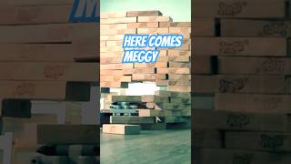 Giant Jenga Wall Crash Chaos #jengablocks #toytrucks #legotrucks