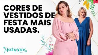 Cores de vestidos de festa mais usadas?