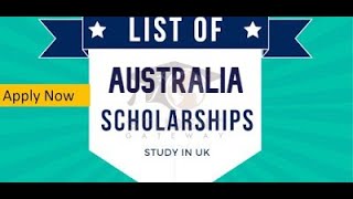 List of Scholarships in Australia For International Students 2022