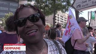 Rassemblement intersyndical contre le projet de loi Fonction publique à Paris-Bercy