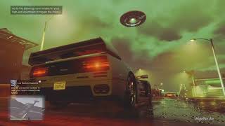 GTA5: Getting abducted by UFO and Shocker stun baton weapon! Halloween 2024 Grand Theft Auto V