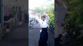 serunya latihan katana #shortvideo