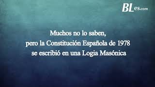 La Constitución Española es masónica.