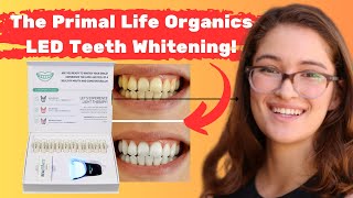 Unveiling the Dazzling Smile Secret In Depth Review of the Primal Life Organics LED Teeth Whitening!