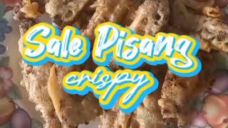 Sale pisang crispy #salepisang #salepisangcrispy  #pamulangfoodies #buatansendiri