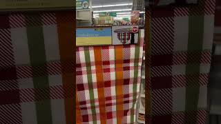 TABLE RUNNER @ Dollar Tree #table #dollartree #shopping #fallvibes