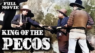 KING OF THE PECOS | John Wayne | Full Western Movie | English | Wild West | Free Movie