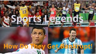 Footballers, Athletes And Their Wealth – Then Bankruptcy!