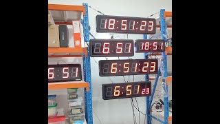 DIGITAL WALL CLOCKS