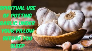 Put Garlic Under Pillow And See What Will Happen