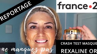 Beauté 50 ans et + : MON AVIS sur masque à l'or 24 carats REXALINE