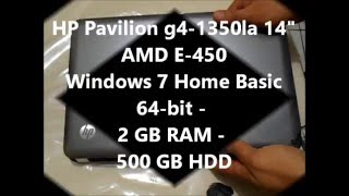 HP Pavilion g4 1350la