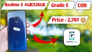 Realme x | unboxing video | cashify super sale | refurbished mobile unboxing #realmex #unboxing