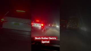 Skoda Kodiac Electric Spotted #kodiacelectric #skodaelectric #automobile