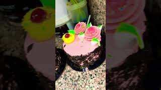 Amazing black forest ￼cake design#cake #ytshorts #chocolatecake #decoration #making #blackforestcake