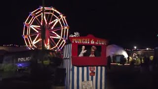 The Punch and Judy Puppet Show at Banksy's Dismaland