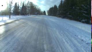 Icy road