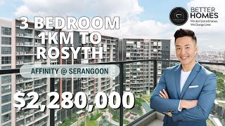 Affinity @ Serangoon | 3 Bed 3 Bath 1152sqft | Home Tour