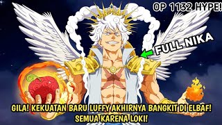 EPIC! AKHIRNYA LUFFY GUNAKAN JURUS BARU DI CHAPTER TERBARU! KEKUATAN MAKSIMAL SUN GOD NIKA!