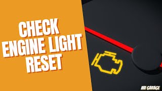 HOW TO TURN OFF CHECK ENGINE LIGHT | FREE & EASY !